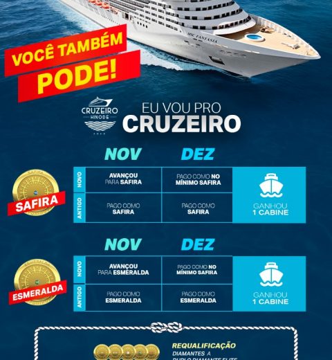 Promoção Cruzeiro Hinode 2020